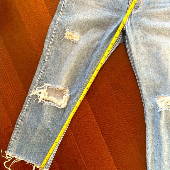 Levi’s Distressed 501 Denim Jeans - Picture 8 of 10